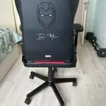 Noblechairs компьютерное кресло в стилистике «Железного человека» MARVEL в идеальном состоянии