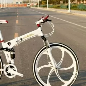 Велосипед на литых дисках Lamborghini