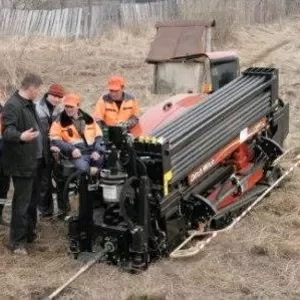 Горизонтальное направленное бурение (ГНБ).Проколы под дорогой.