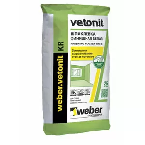 Ветонит (Vetonit) КR (25кг) - выравнивание стен и потолков