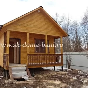 Дома из бруса,  строительство в Московской области недорого.