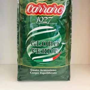 Кофе зерновой Италия Carraro Globo Verde 50/50 опт и розн