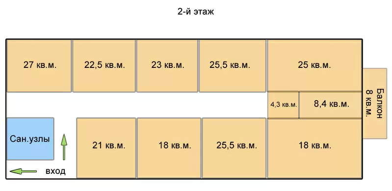 Офисы в центре,  1 минута от метро: от 18 до 260 кв.м.  6