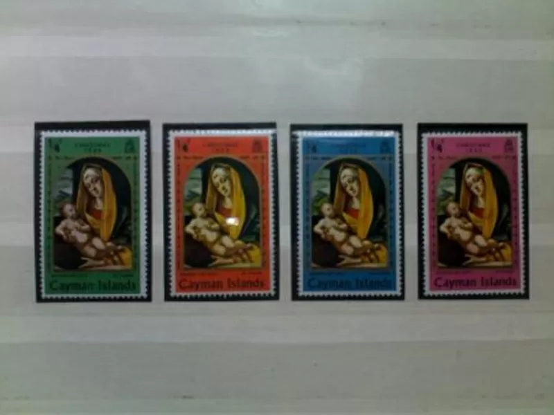 почтовые марки Бритайской колонии .живопись                      