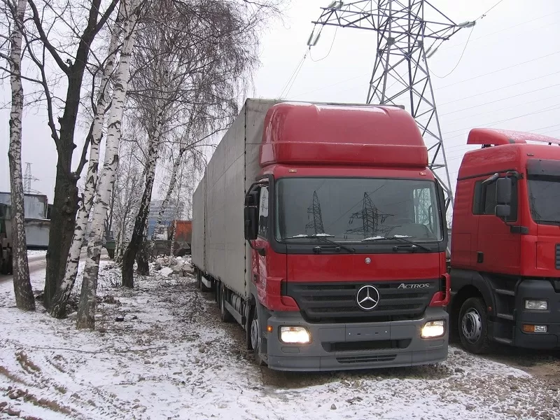 Тентованный Mercedes Actros 2536,  2005г 2