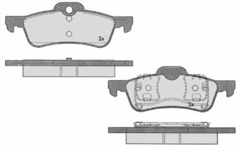 Колодки тормозные MINI ONE, COOPER, COOPER S, WORKS 01- задние под датч.