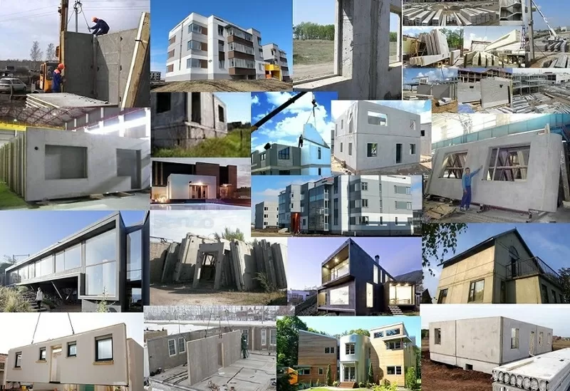Строительство зданий различного назначения и домов из железобетона