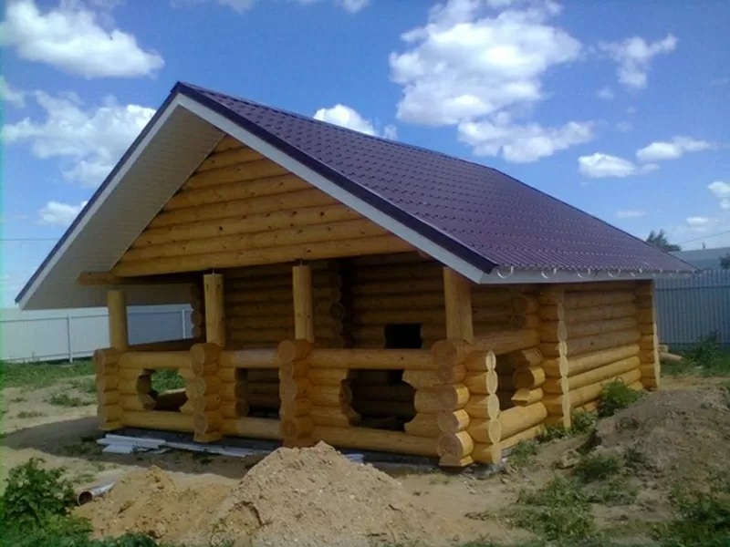 Производим срубы домов и бань из сосны. Доставка. Установка.  2