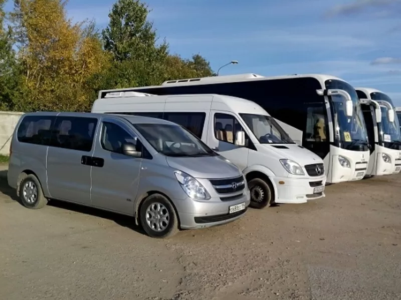 Перевозка пассажиров  автобусами и микроавтобусами в Москве.
