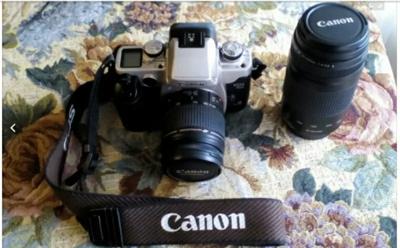  Фотоаппарат Canon eos 50E с объективами Canon