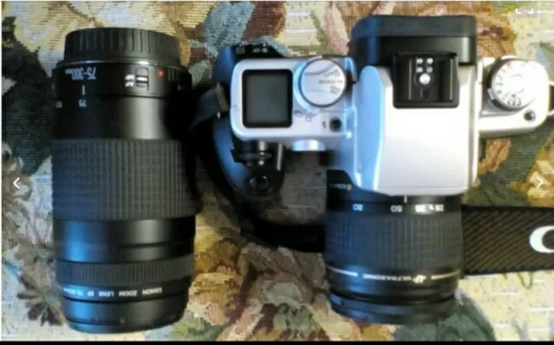  Фотоаппарат Canon eos 50E с объективами Canon 3