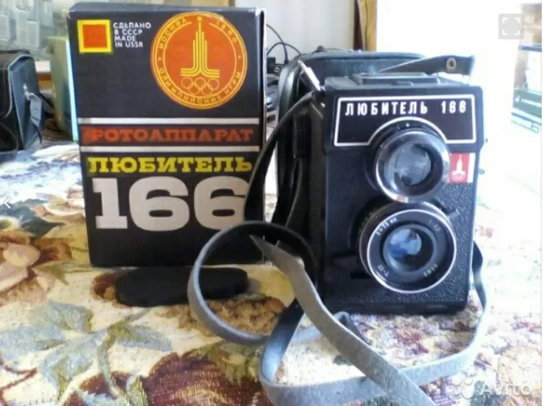 фотоаппарат Любитель 166 LOMO 1979 года выпуска 