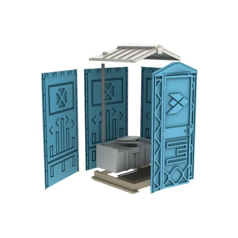 Новая туалетная кабина,  биотуалет Ecostyle 3
