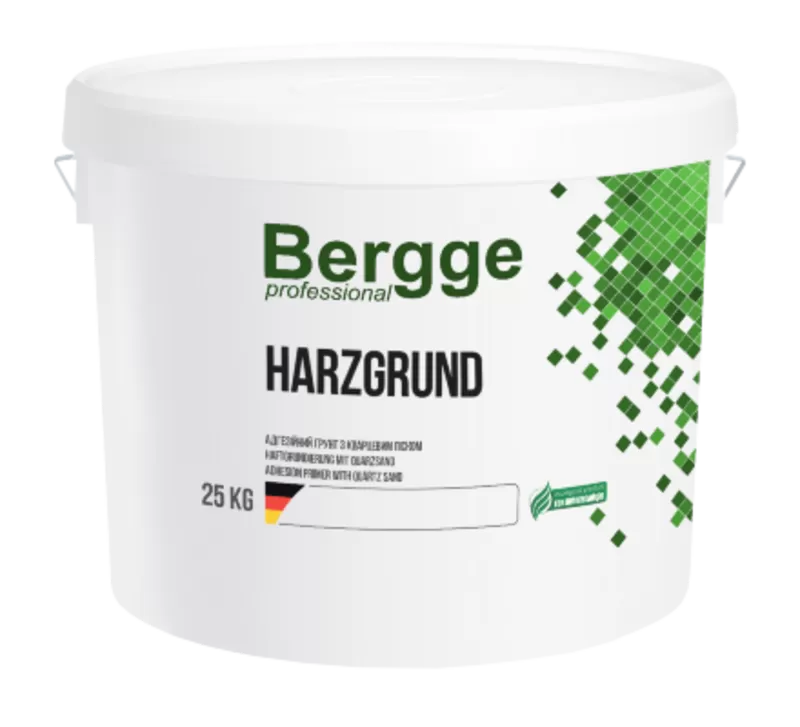 Bergge Harzgrund кварцевая грунтовка на силиконовой основе 10л