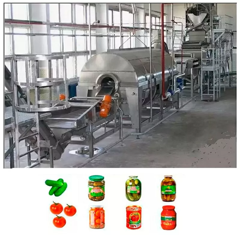 Линии для производства овощных консервов 