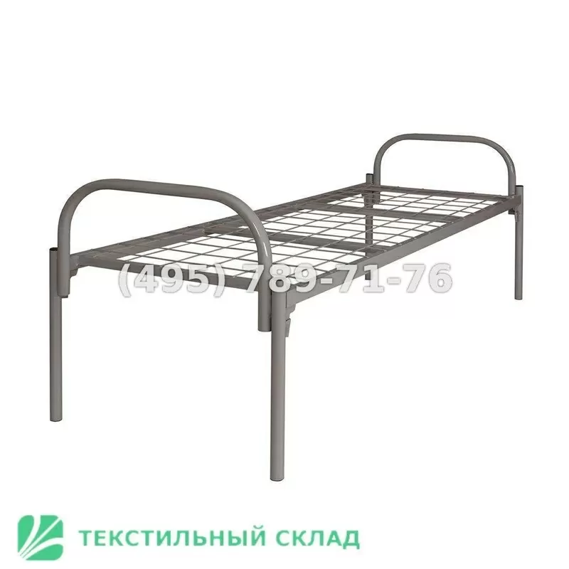 Двухъярусные и одноярусные металлические кровати 2