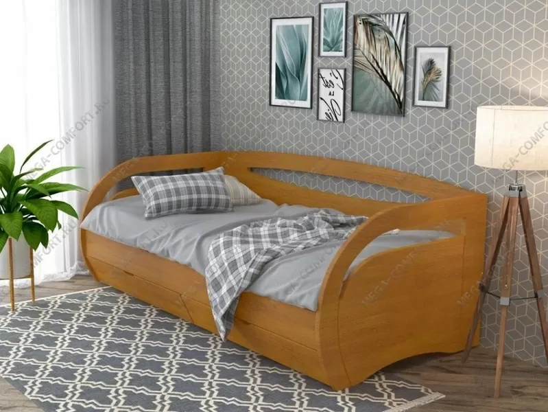 Кровать с тремя спинками «КАРУЛЯ-2» 3