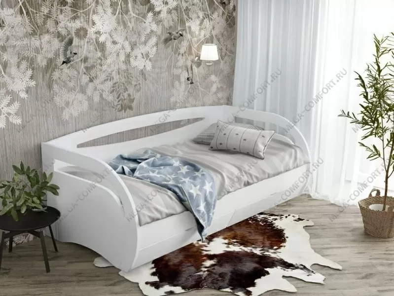 Кровать с тремя спинками «КАРУЛЯ-2» 4