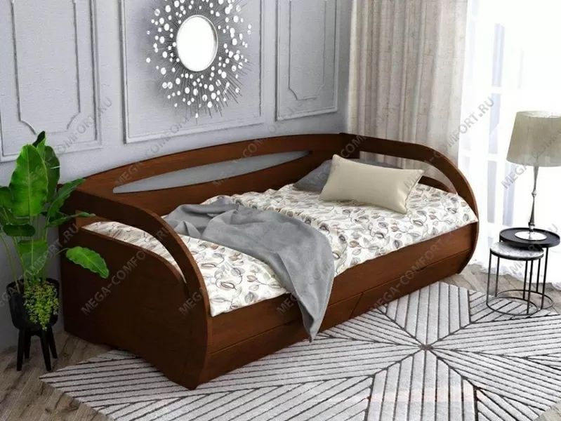 Кровать с тремя спинками «КАРУЛЯ-2» 5