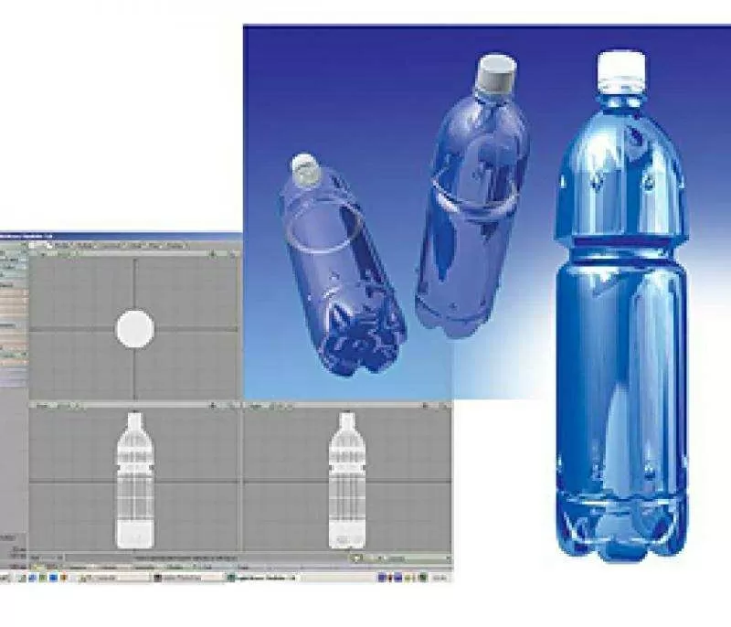 Изготовление пресс-форм для ПЭТ-бутылок с разработкой дизайна 2