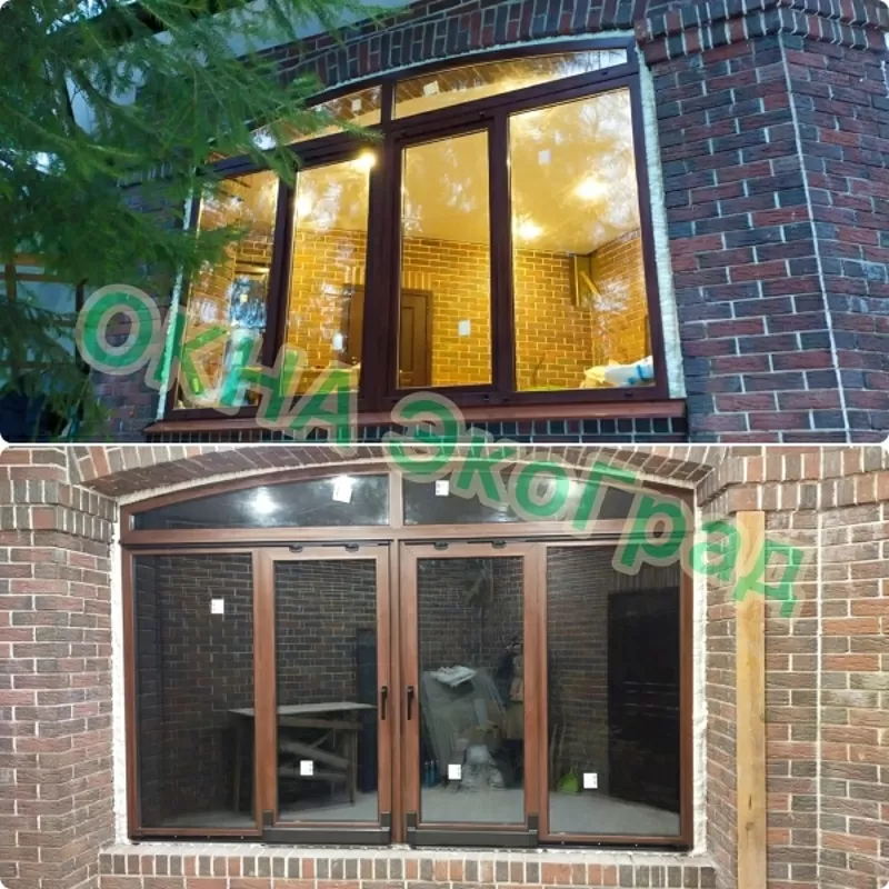 Металлопластиковые окна-двери 3