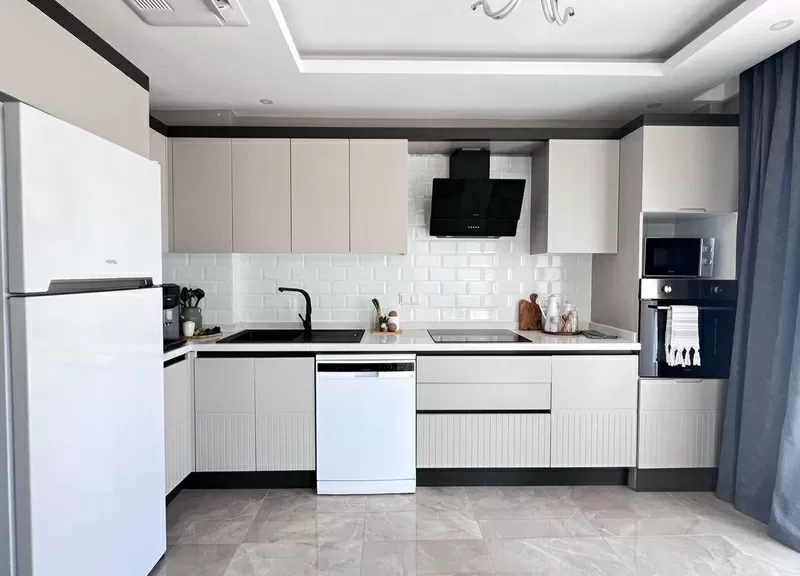 Вилла 3+1 в регионе Кемер, пос. Чамьюва (Турция) — 200 м от моря. 6