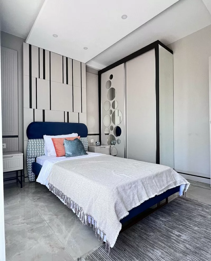 Вилла 3+1 в регионе Кемер, пос. Чамьюва (Турция) — 200 м от моря. 7