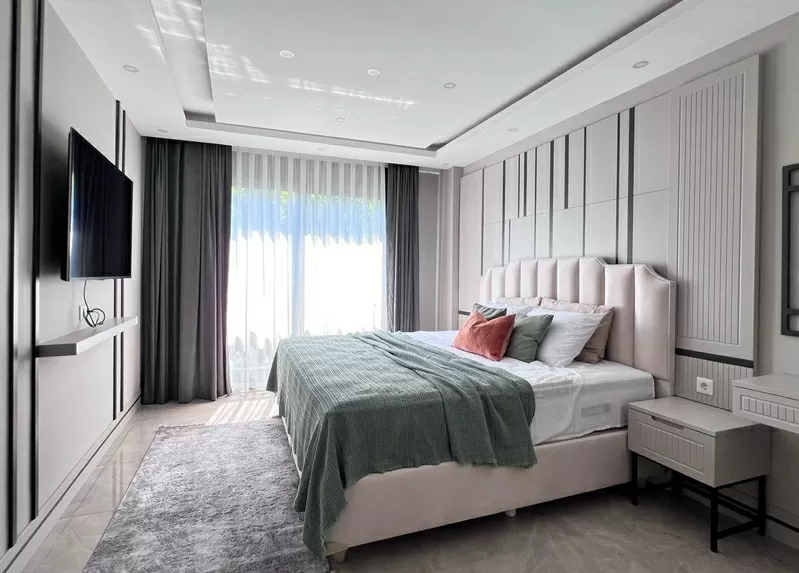 Вилла 3+1 в регионе Кемер, пос. Чамьюва (Турция) — 200 м от моря. 9