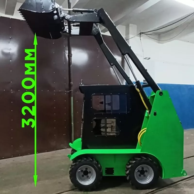 Бортоповоротный мини-погрузчик H 450 4