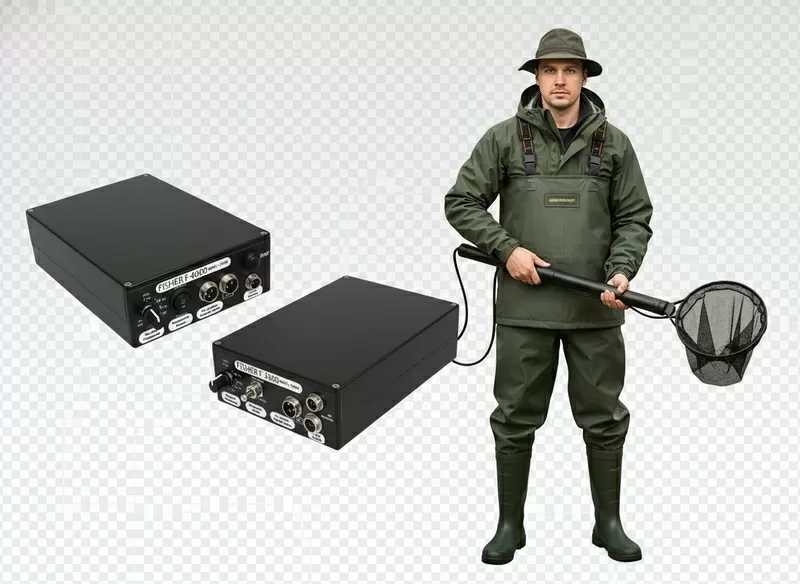 Электрогон для гона рыбы - Fisher 10