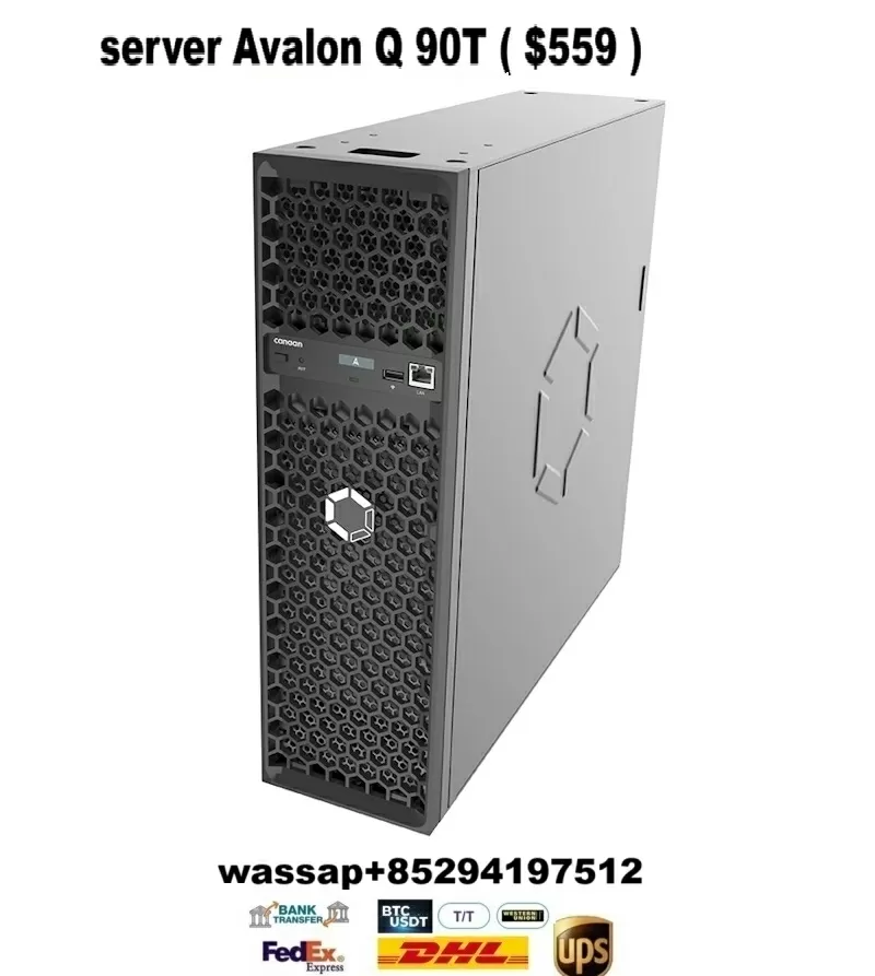 Canaan Avalon Q SHA-256 Asic miner Bitcoin BTC  90TH/s 