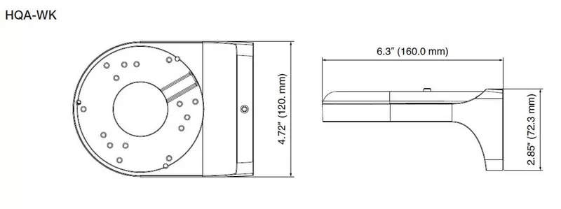 Настенный кронштейн Honeywell HQA-WK 3