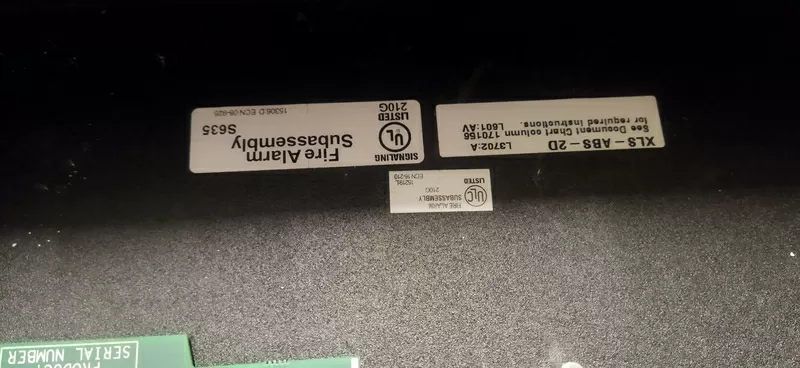 Honeywell XLS3000 Интеллектуальная адресная панель пожарной сигнализац 6