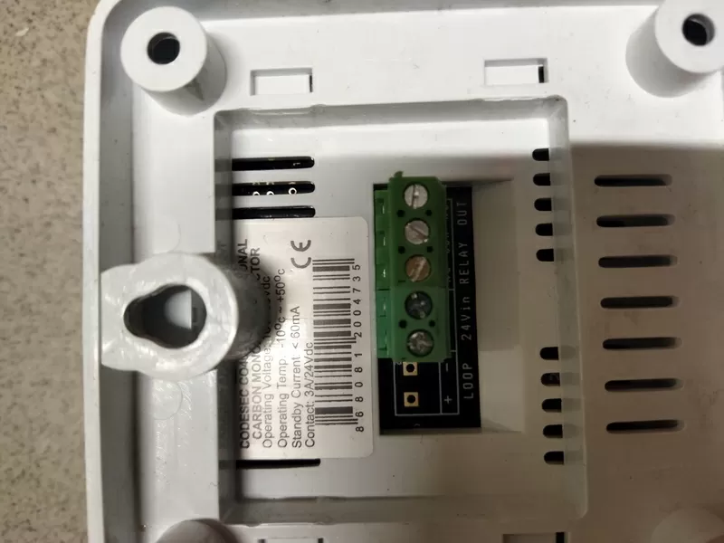 Извещатель угарного газа Codesec CO401K Carbon Monoxide Detector 2